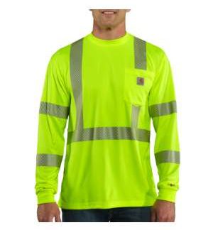 Carhartt Force Hi-Vis Long Sleeve T-Shirt, Class 3 - 100496-323