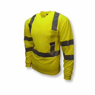 Radians ST21 Class 3 Long Sleeve Hi-Vis T-shirt with Max-Dri™